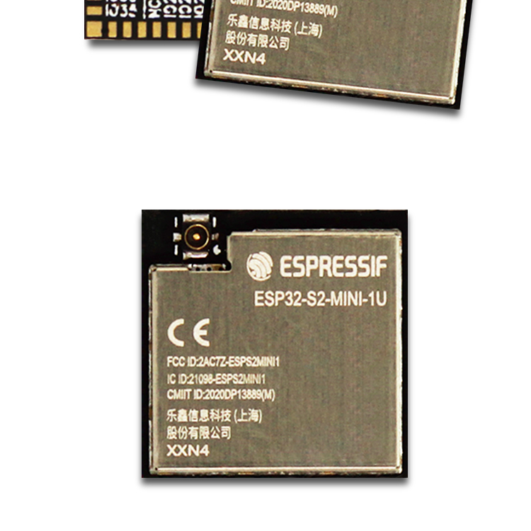 上海樂鑫官網ESP32-MINI-1U-H4 無線藍牙wifi模塊廠家spi顯示屏方案